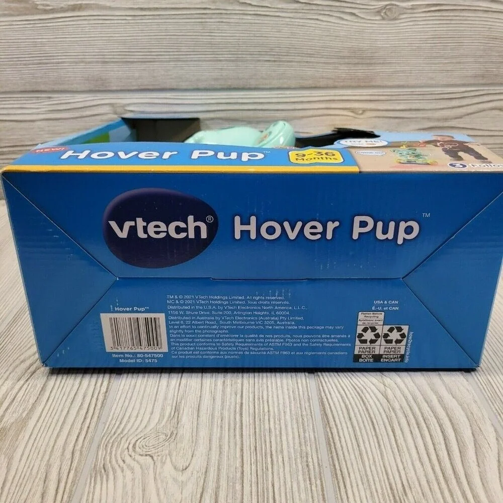 VTech Hover Pup Interactive Learning Toy Teal‎ 9-36 Months 80-547500